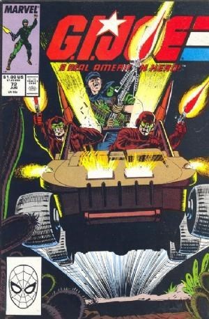 G.I. JOE: A REAL AMERICAN HERO #72