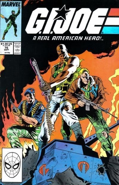 G.I. JOE: A REAL AMERICAN HERO #76