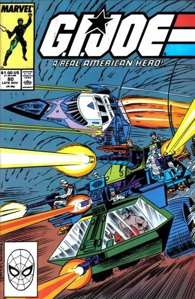 G.I. JOE: A REAL AMERICAN HERO #80