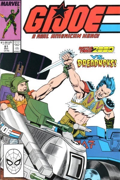 G.I. JOE: A REAL AMERICAN HERO #81