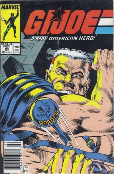 G.I. JOE: A REAL AMERICAN HERO #83B
