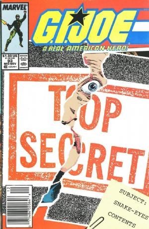 G.I. JOE: A REAL AMERICAN HERO #93B