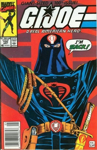 G.I. JOE: A REAL AMERICAN HERO #100B