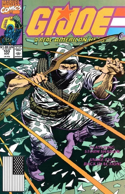 G.I. JOE: A REAL AMERICAN HERO #103