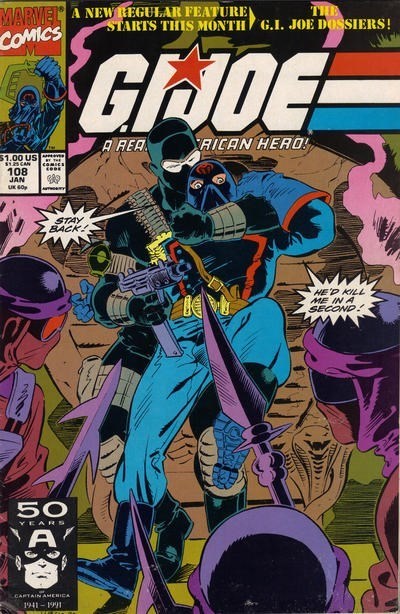 G.I. JOE: A REAL AMERICAN HERO #108