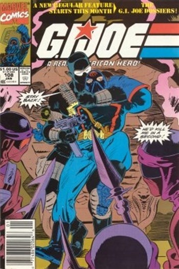 G.I. JOE: A REAL AMERICAN HERO #108B