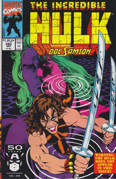 THE INCREDIBLE HULK #380