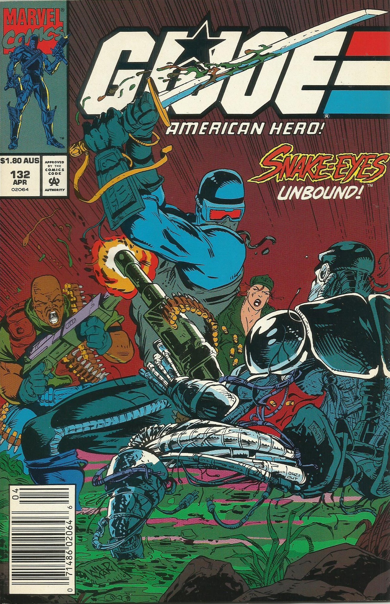 G.I. JOE: A REAL AMERICAN HERO #132C