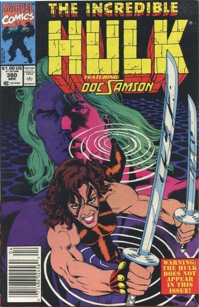 THE INCREDIBLE HULK #380B