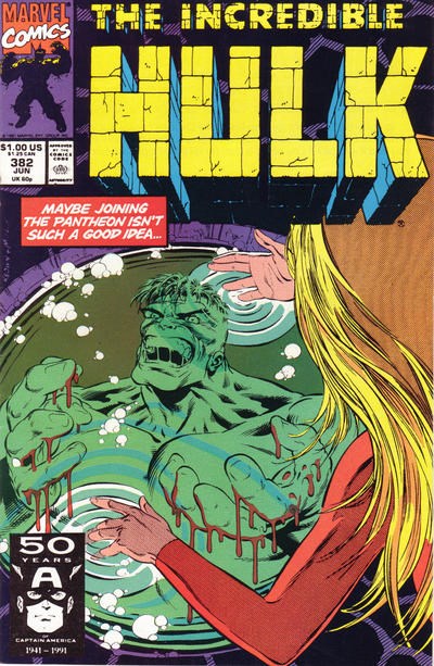 THE INCREDIBLE HULK #382