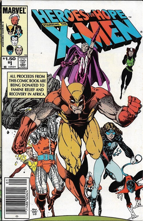 HEROES FOR HOPE STARRING THE X-MEN #1B