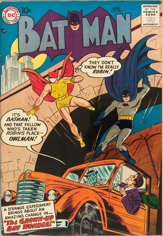 BATMAN #107