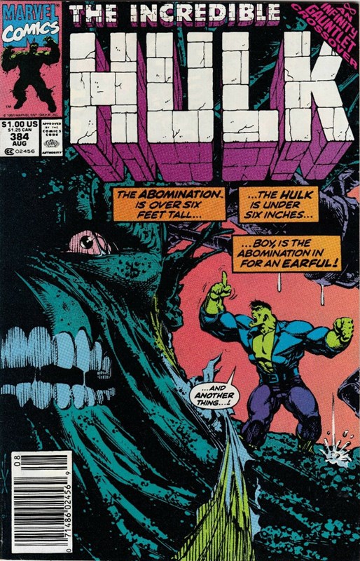 THE INCREDIBLE HULK #384B