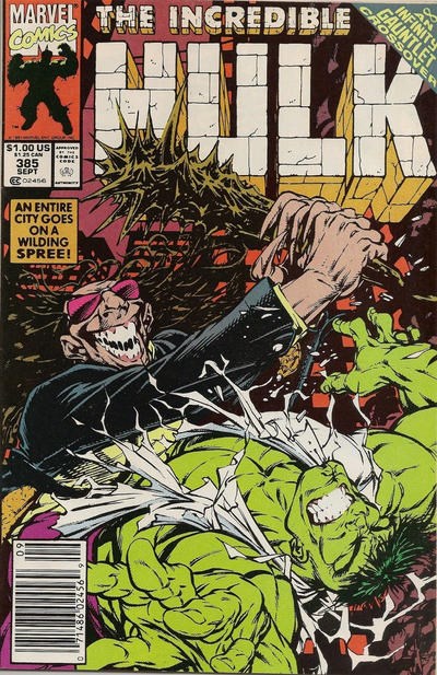 THE INCREDIBLE HULK #385B