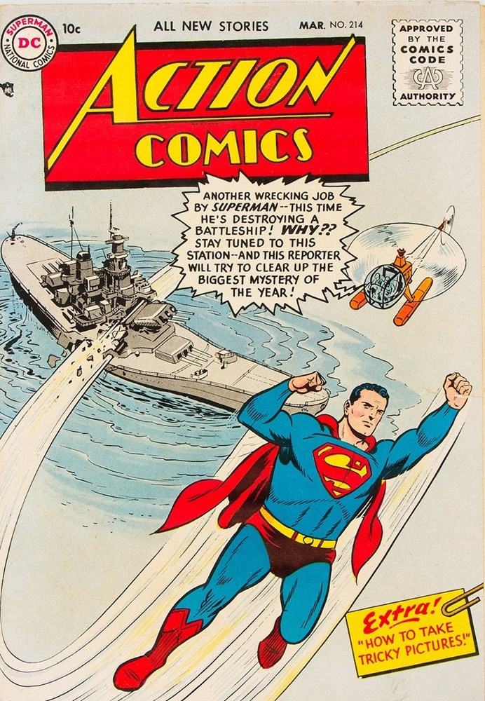 ACTION COMICS #214
