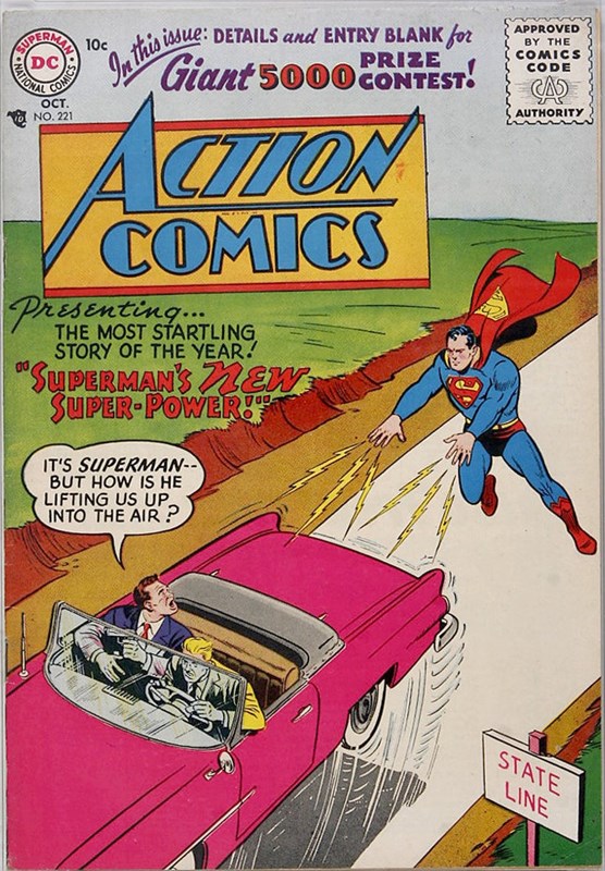 ACTION COMICS #221