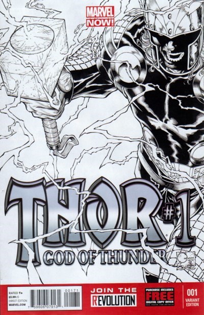 THOR: GOD OF THUNDER #1-RI-D