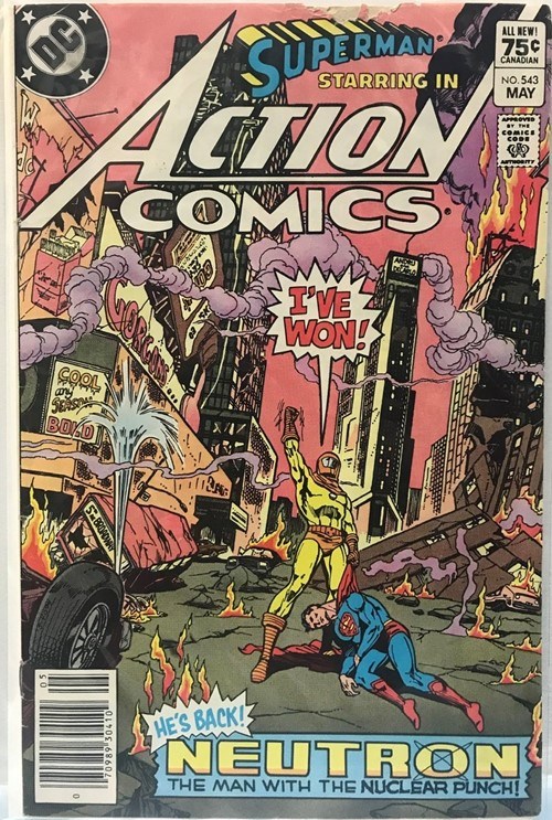 ACTION COMICS #543C