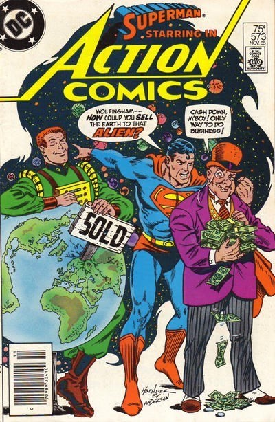 ACTION COMICS #573B