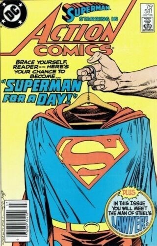 ACTION COMICS #581B