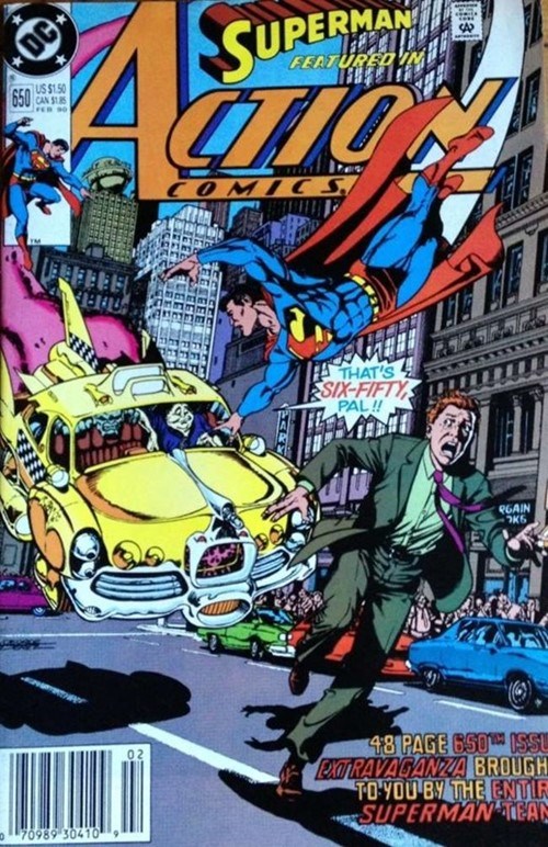 ACTION COMICS #650B