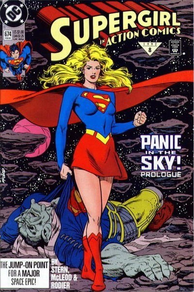 ACTION COMICS #674
