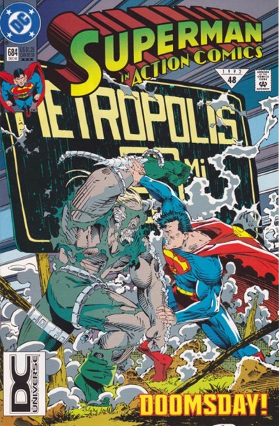 ACTION COMICS #684-3rd
