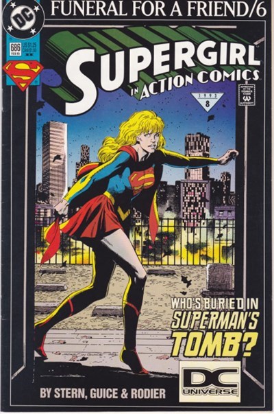 ACTION COMICS #686-DCU-2nd