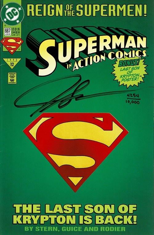 ACTION COMICS #687-DF