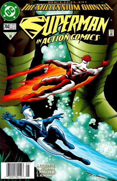 ACTION COMICS #744B