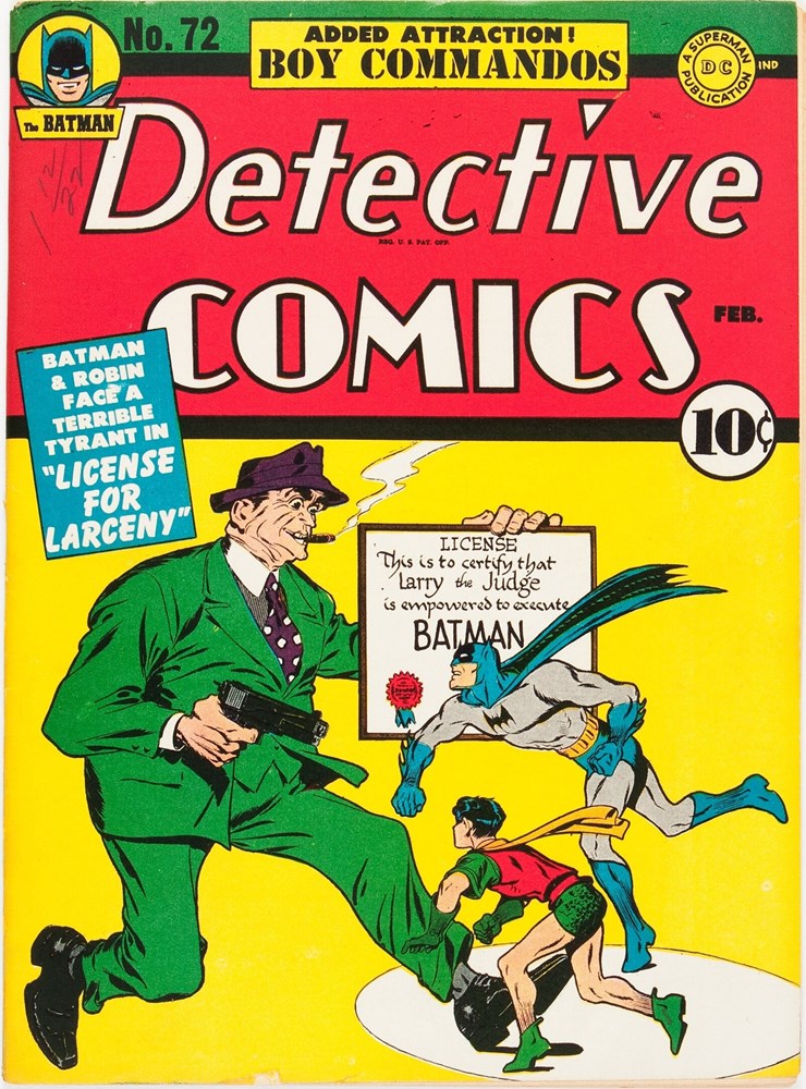 DETECTIVE COMICS #72