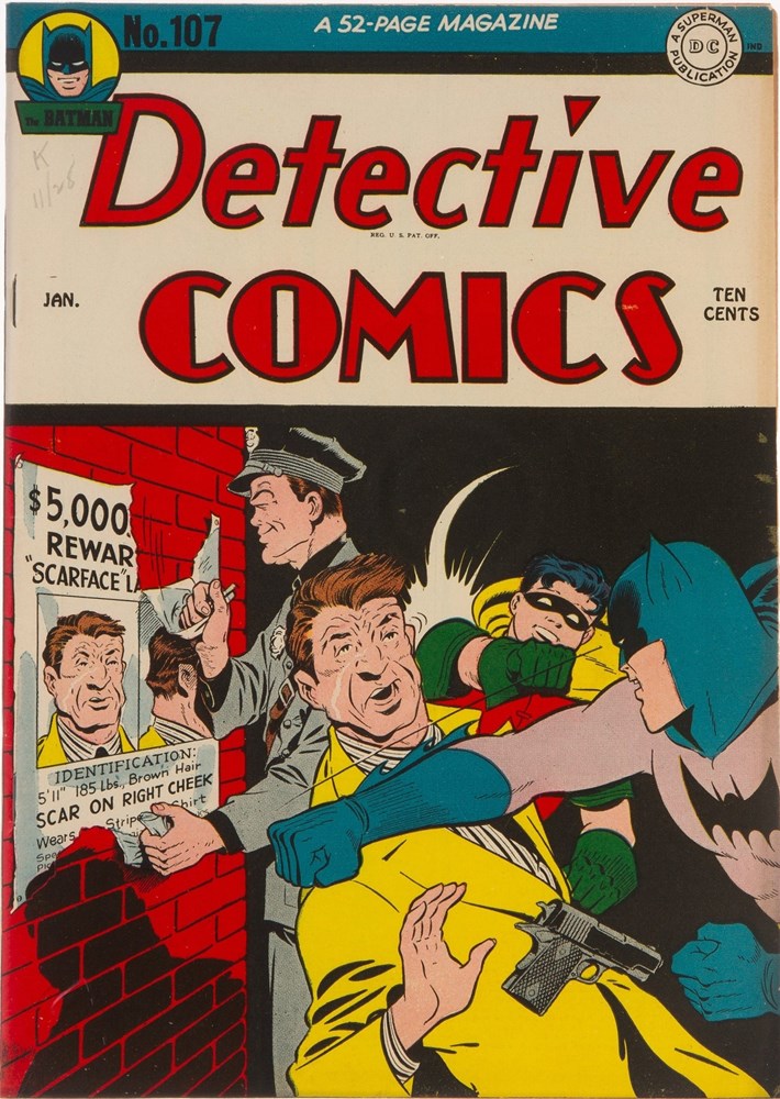 DETECTIVE COMICS #107