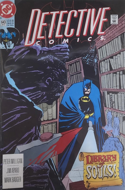 DETECTIVE COMICS #643-ERROR