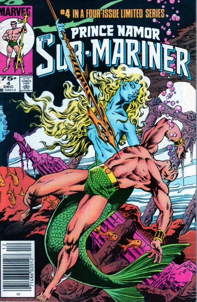 PRINCE NAMOR, THE SUB-MARINER #4B