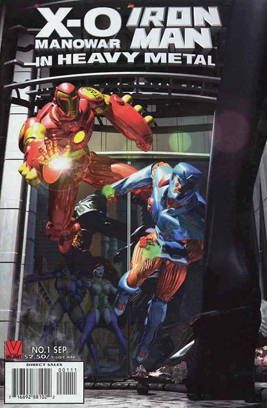 X-O MANOWAR / IRON MAN: IN HEAVY METAL #1