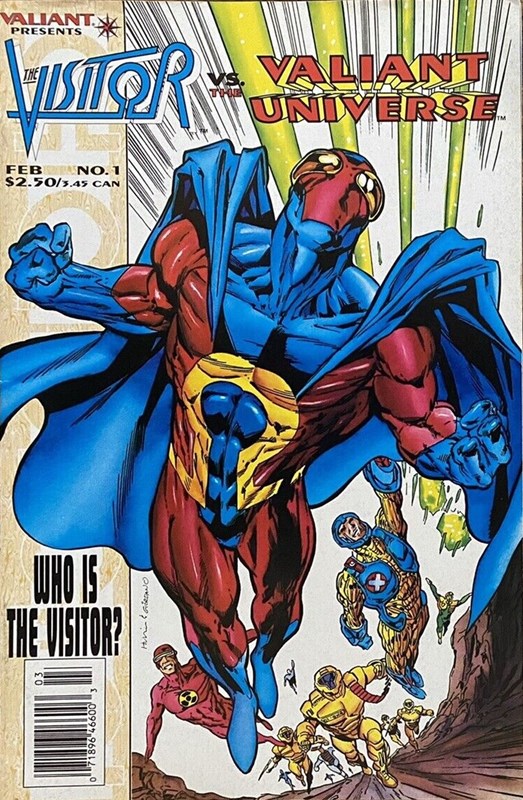 THE VISITOR VS THE VALIANT UNIVERSE #1B