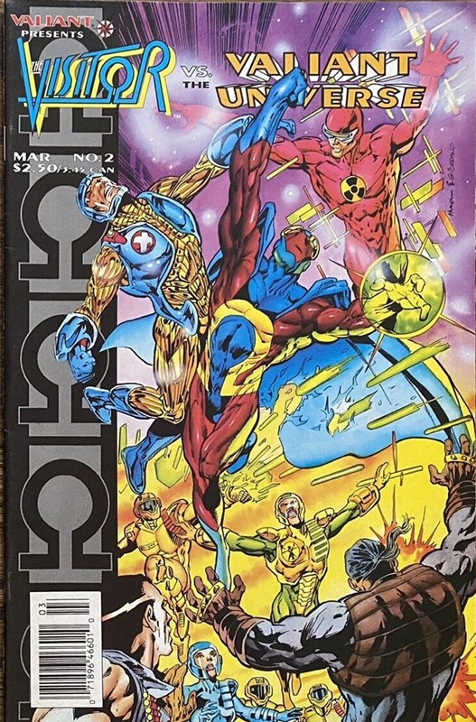 THE VISITOR VS THE VALIANT UNIVERSE #2B