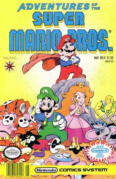 ADVENTURES OF THE SUPER MARIO BROS #4