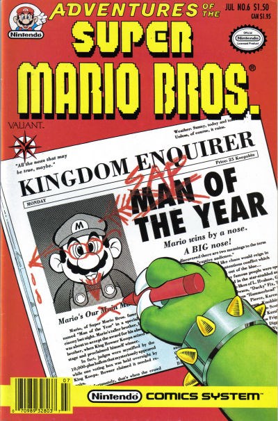 ADVENTURES OF THE SUPER MARIO BROS #6