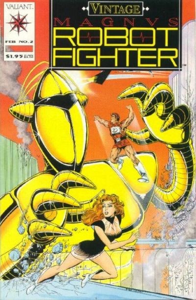VINTAGE MAGNUS, ROBOT FIGHTER #2