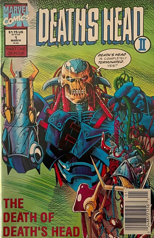Marvel UK DEATH'S HEAD II