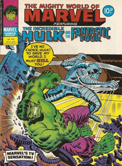 Marvel UK MIGHTY WORLD OF MARVEL