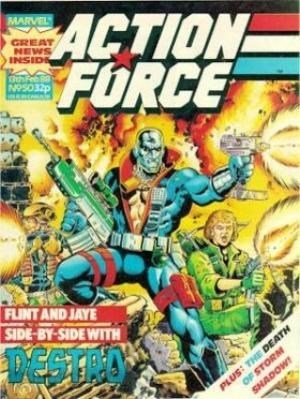 Marvel UK ACTION FORCE
