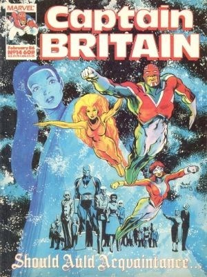 Marvel UK CAPTAIN BRITAIN