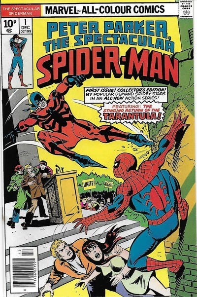 SPECTACULAR SPIDER-MAN #1B