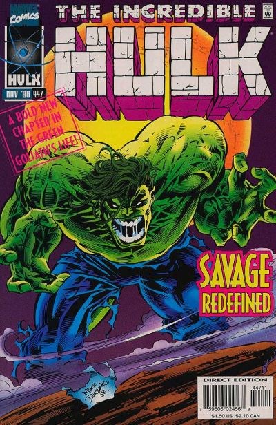 THE INCREDIBLE HULK #447