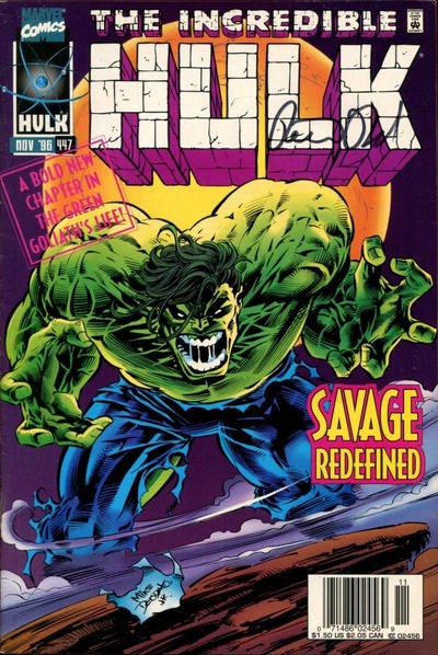 THE INCREDIBLE HULK #447B