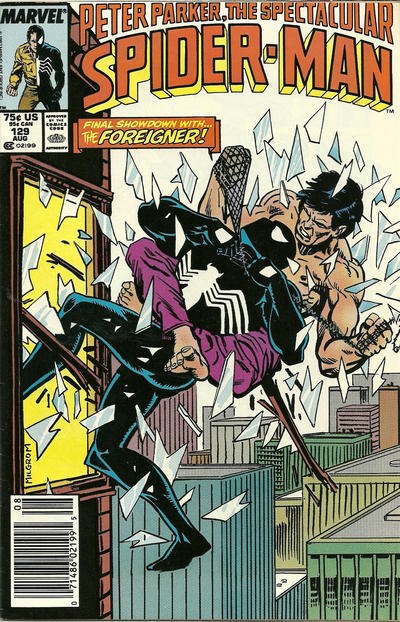 SPECTACULAR SPIDER-MAN #129B