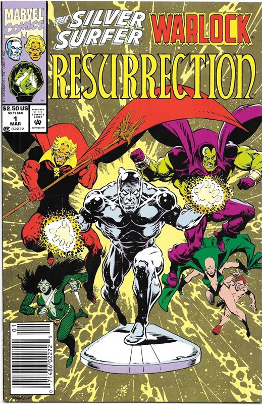 SILVER SURFER / WARLOCK: RESURRECTION #1B
