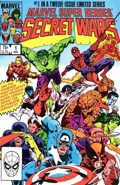 MARVEL SUPER-HEROES: SECRET WARS #1-ERROR